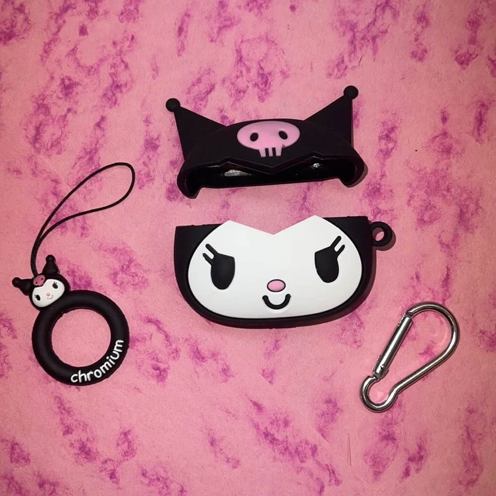 Sanrio Hello Kitty Kuromi Wireless Earbud Case Silicone Cover AirPods 2 AirPods